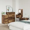 vidaXL Armoire de rangement vieux bois 40 x 48 x 81 cm Bois Voir les images du produit 6