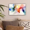 MuchoWow® - Leinwandbilder - Aquarell - Regenbogen - Produktbild-Vorschau 2