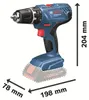 Bosch Akku-Bohrschrauber GSR 18V-21, Solo Version Produktbild-Vorschau 10