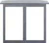vidaXL Klappbarer Balkontisch 90 x 50 x 74 cm Massivholz Produktbild-Vorschau 3