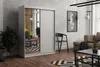 Kleiderschrank JOHN mit Spiegel – 160 cm breit, Produktbild-Vorschau 2