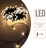 Lichterkette 200 warm weiße LED Kugeln - 20m / In-Outdoor / Produktbild-Vorschau 2