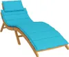 vidaXL Coussin pour chaise longue Turquoise Tissu Oxford Voir les images du produit 3