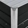 vidaXL Lit surélevé de jardin Anthracite 100 x 40 x 45 cm Voir les images du produit 6
