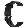 BStrap Silicone Land Armband für Garmin Vivoactive 3, black Produktbild-Vorschau 3