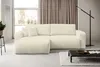 A modern living room with a large sectional sofa, coffee table, and floor lamp. Produktbild-Vorschau