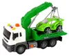 Leantoys Autotransporter Pannenhilfe Abschleppwagen 1:16 Produktbild-Vorschau 4