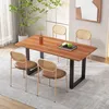 Flieks Esszimmerstühle 2er Set, Küchenstühle mit Rattan Produktbild-Vorschau 2