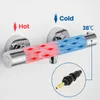 Auralum Duschthermostat Duscharmatur, Duschmischerventil Produktbild-Vorschau 4