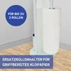WENKO Stojan na toaletní papír Sada WC z nerezové oceli s Náhled obrázku produktu 10