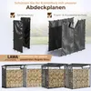 2 bočné plachty na regál na drevo LAWA s hĺbkou 70 cm – Náhľad obrázku produktu 6