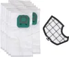 Sparset für Vorwerk Kobold VK 140 und 150 - 12 Staubbeutel Produktbild-Vorschau 1