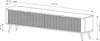 Masseno TV-Schrank LANTANA 200 cm Fernsehschrank mit 2 Produktbild-Vorschau 6