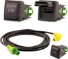USB Einbau Block Schalter Adapter Kabel Auto Radio passend Produktbild-Vorschau 1