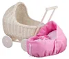 Carrozzina per bambole Lili in vimini color crema 48X28 Anteprima dell’immagine prodotto 9