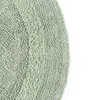 HOMESCAPES Runde Battematte salbeigrün 80 cm aus 100% Produktbild-Vorschau 2