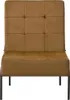 vidaXL Relaxstuhl 65x79x87 cm Braun Samt Produktbild-Vorschau 1