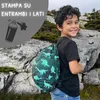 HECKBO Sacca sportiva per bambini con motivo dinosauri | Anteprima dell’immagine prodotto 6