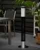BELIANI Heizstrahler elektrisch Schwarz mit Silber aus Produktbild-Vorschau 2