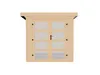 weka Gartenhaus 321 Gr.4, natur, 19 mm, DT Milchglas, Produktbild-Vorschau 9