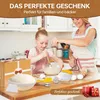 10-teilig Gärkorb Brot Set, 23cm Gärkörbchen zum Produktbild-Vorschau 6