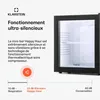 Klarstein Brooklyn Mini Frigo de Chambre de 30L pour Snacks Voir les images du produit 2
