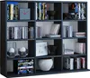 VCM my home Bücherregal Megosa Mini schwarz 102,0 x 23,0 x Produktbild-Vorschau 3