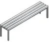 CP Garderobenbank Basic 8051-000 S10005 buche Holz 150,0 cm Produktbild-Vorschau 7