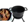 Gusseiserner Jagdkessel 5,0 l mit Grillpfanne 2 in 1 Produktbild-Vorschau 6