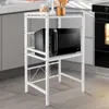 2 Ebenen Mikrowellenregal Einstellbar Küchenregal Produktbild-Vorschau 3