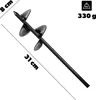 KADAX Erdbohrer 80mm für Bohrmaschine, Gartenbohrer, Produktbild-Vorschau 3