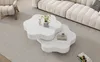Sweiko 74.8x67.5x31cm Table basse en forme de fleur, Voir les images du produit 12