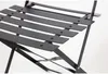 Bolero Klappbare Terrassenstühle Stahl, Schwarz (2 Stück) Produktbild-Vorschau 7