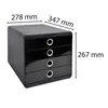 Exacompta Schubladenbox POP-BOX + 4 geschlossenen Laden, Produktbild-Vorschau 3
