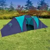 vidaXL Tenda da campeggio in tessuto 9 persone blu scuro e Anteprima dell’immagine prodotto 11