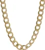 Goldkette Panzerkette Länge 21cm - Breite 5,0mm - 585-14 Produktbild-Vorschau 3