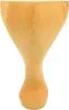 A single wooden furniture leg with a baroque style. Produktbild-Vorschau
