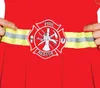 Feuerwehr Kostüm für Mädchen Kleid , Größe:98/104 Produktbild-Vorschau 4