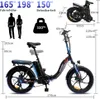 20 Zoll Elektrofahrrad Klapprad mit MINI Elektrische Produktbild-Vorschau 7