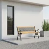 SEVICO Gartenbank Parkbank Bank Sitzbank Terrasse Balkon Produktbild-Vorschau 5