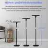 Beamer Ständer höhenverstellbar Metallplatte 7kg Produktbild-Vorschau 5