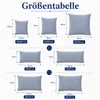 Komfortec Premium Kissenbezug 50x70 cm – 2er Set – Produktbild-Vorschau 7