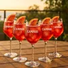Campari Weingläser – 6er Set | Original Campari Aperitivo Produktbild-Vorschau 1