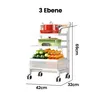 Heikoeco® Rollwagen, multifunktionaler Aufbewahrungswagen, Produktbild-Vorschau 7