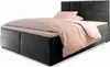 A bed with bedding against a white background. Produktbild-Vorschau