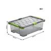 Box 30 l EVO TOTAL PROTECTION, Farbe:Anthrazit & Grün Produktbild-Vorschau 3