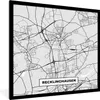 MuchoWow® Gerahmtes Poster Karte - Recklinghausen - Produktbild-Vorschau 1