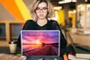 MuchoWow® Laptop Aufkleber Sticker Cover Steg - Wasser - Produktbild-Vorschau 5