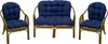 AMPO Cuscino per set Bahama in rattan, sedia in rattan, Anteprima dell’immagine prodotto 1