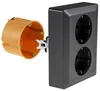 MILOS prise de courant de sécurité double 250V~/ 16A 1x UP Voir les images du produit 3